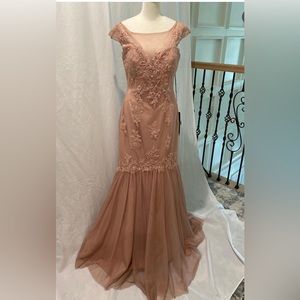 Cam Rose Mermaid Dress by Alyce